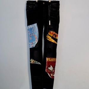 (SOLD)AMIRI PlayBoy Jeans.